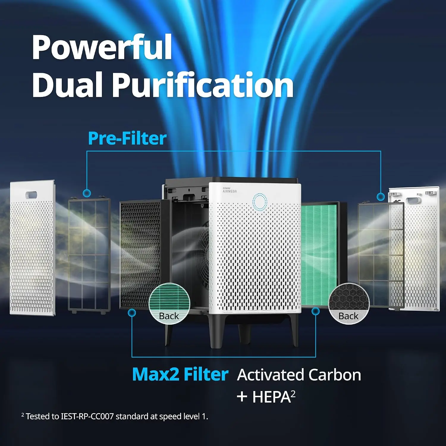 Purificador de ar COWAY para u - Coway Air Purifier Airmega 400 avaliação e preço